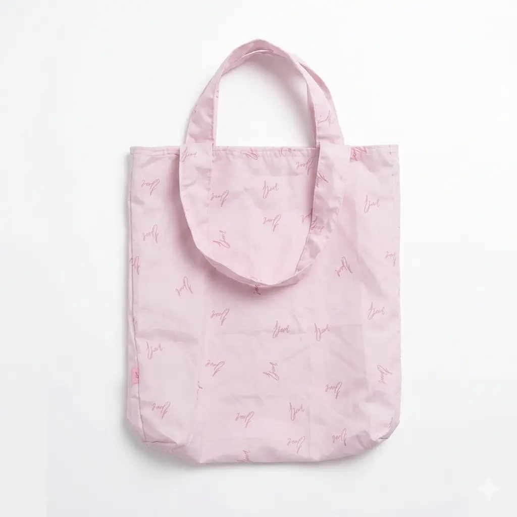 Pink Tote Bag