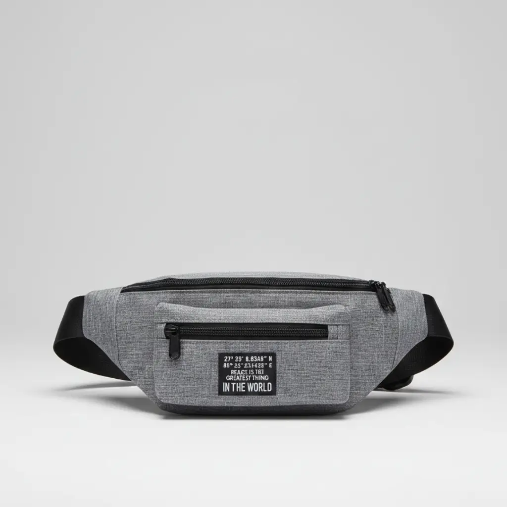 Grey Waist Bag