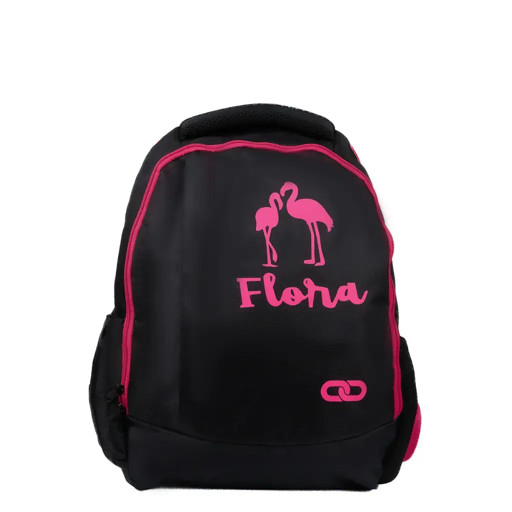 Black Pink Backpack